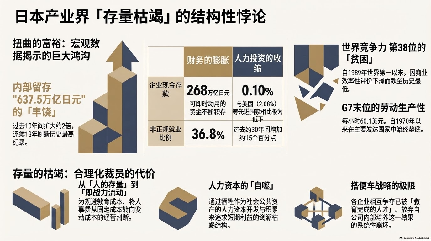 图1: 日本产业界的结构性悖论